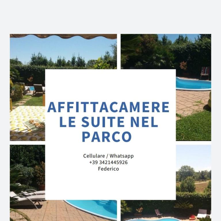 L'affittacamere nel parco "Appia antica" - Piscina a uso ospiti - Camera Deluxe - 7