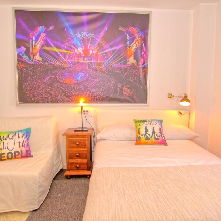 Low cost rooms Malaga Mota - Habitación Doble con baño compartido - 6