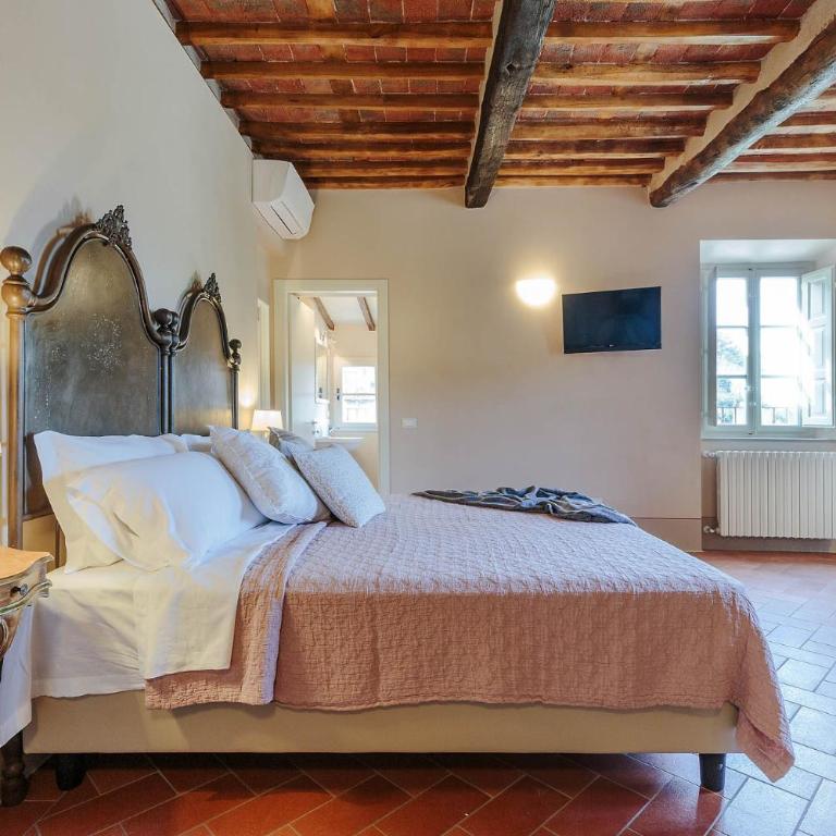 Antica Pergola di San Giusto - Camera Matrimoniale/Doppia con Letti Singoli con Vista Piscina - 5
