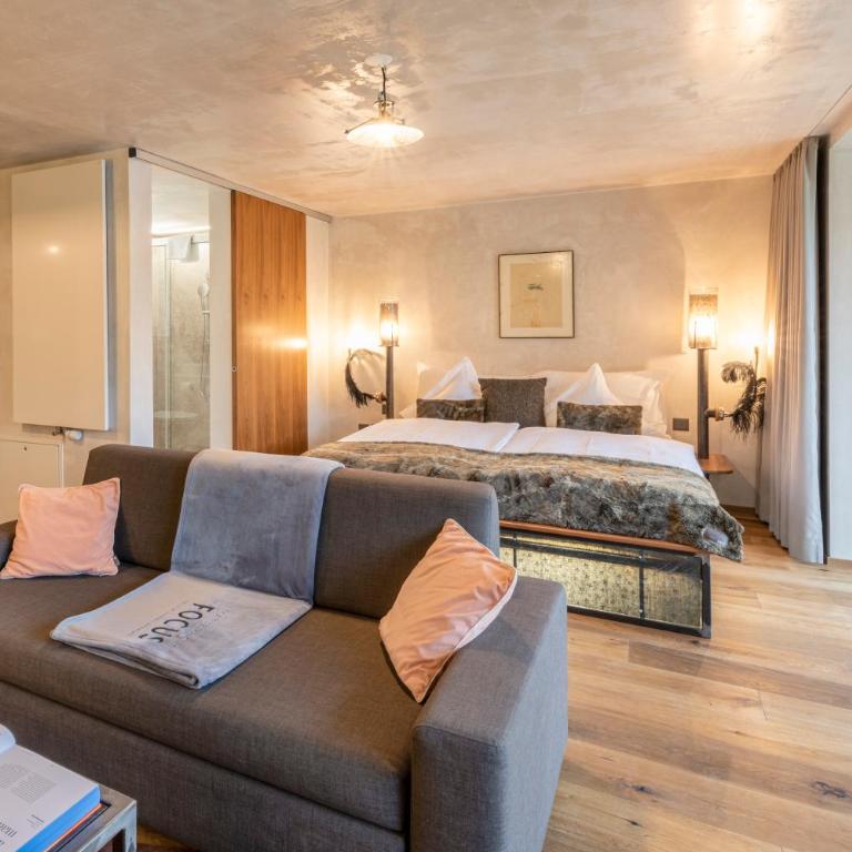 Matterhorn FOCUS Design Hotel - Habitación Doble Deluxe con vistas al Matterhorn - 4