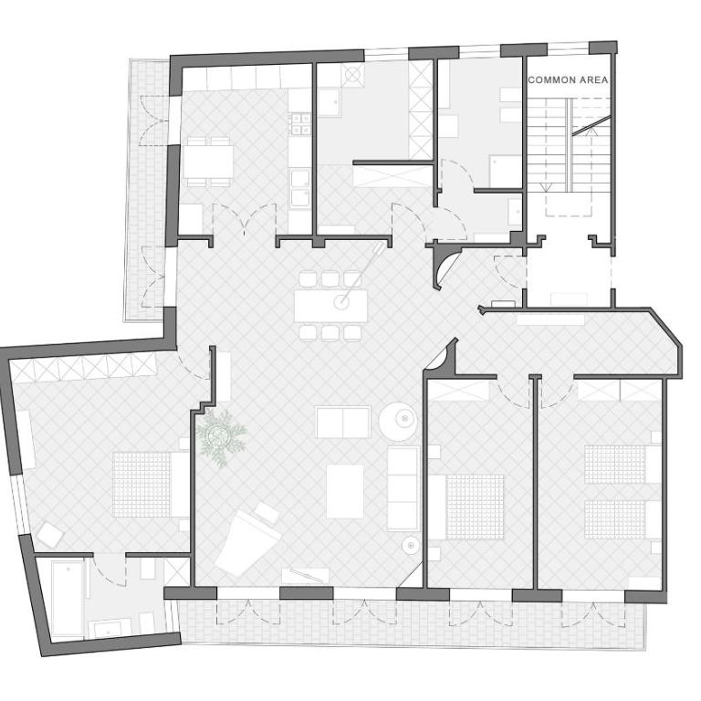 San Domenico Penthouse - Ferienhaus - 19
