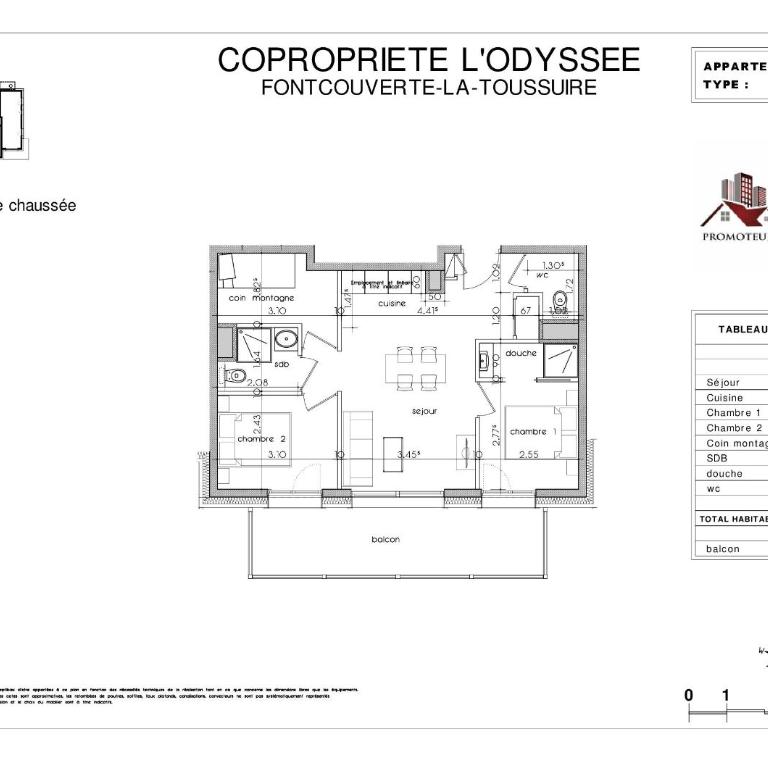 ODYSSEE ARC02 Appartement sur les pistes avec vue panoramique - Appartement 3 Chambres - 12