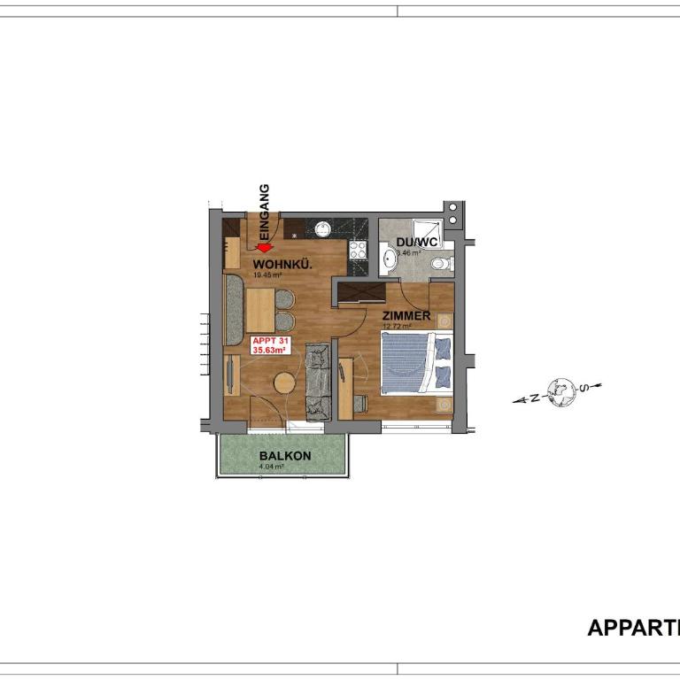 Lakeside by A CASA - Apartment mit 1 Schlafzimmer - 9