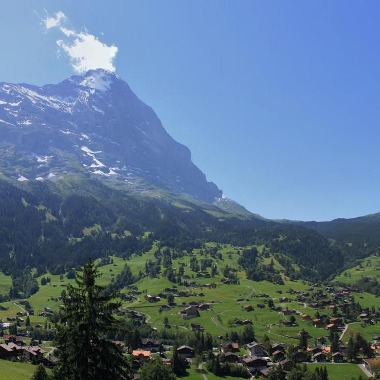 Belvedere Swiss Quality Hotel - Classic Dreibettzimmer mit Blick auf den Eiger und Klimaanlage - 4