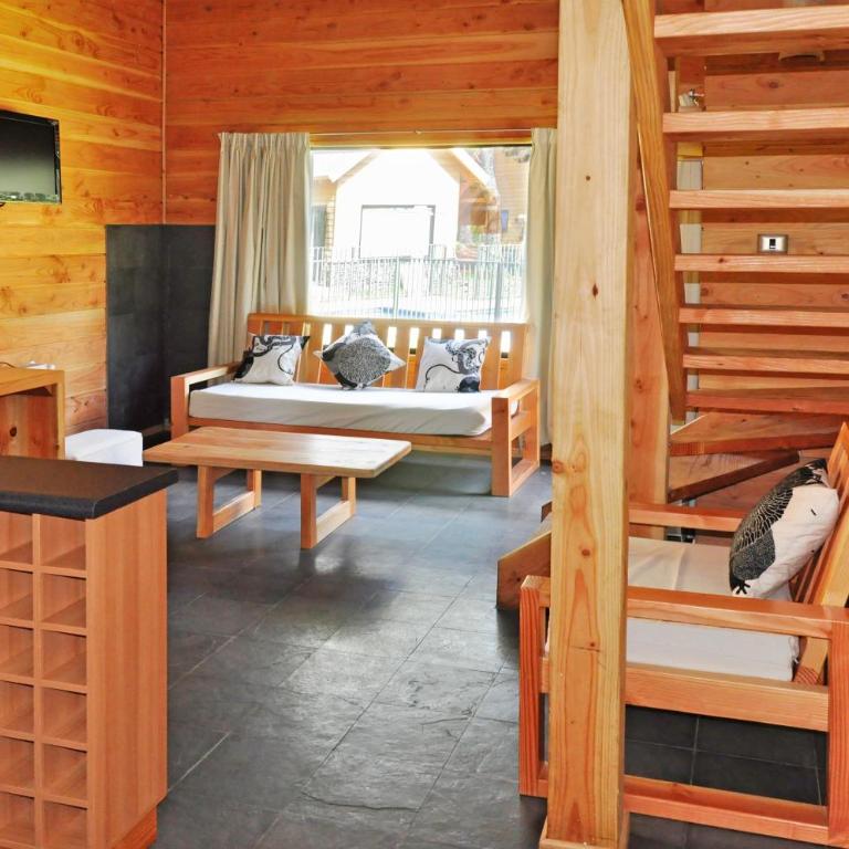 Complejo Turistico Los Hualles - Cabaña con vistas al jardín - 10