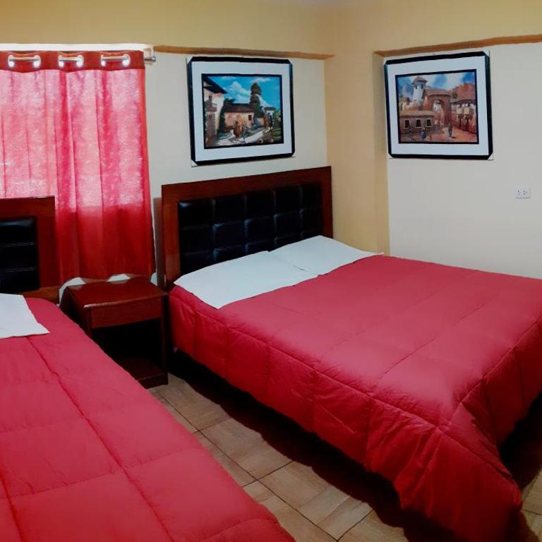 Hostal kuntur cusco - Habitación Doble con baño privado - 2 camas - 7