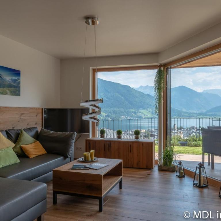 Apartments Adlerhorst Top 1 Zell am See with private sauna and Zell am See Kaprun summercard in summer - Apartment with Terrace - 23