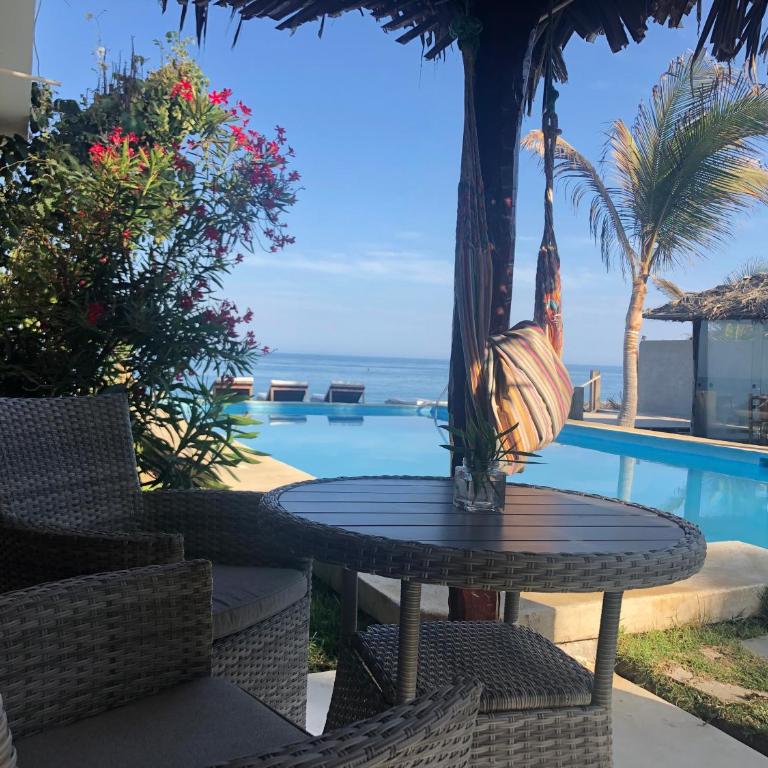 Los Cocos de Vichayito - Double or Twin Room with Partial Sea View - 1
