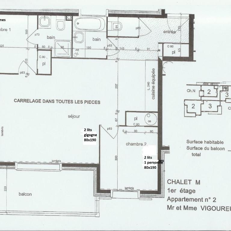 Le Lessy M2 - Appartamento con 2 Camere da Letto - 11