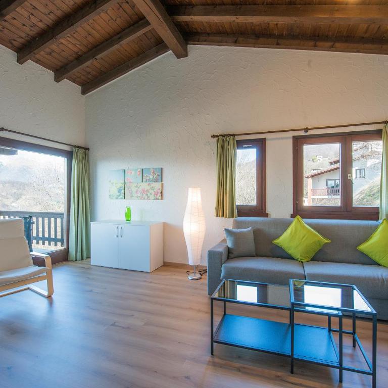Centro Cadro Panoramica - One-Bedroom Apartment with Balcony and Air-Conditioning - 1