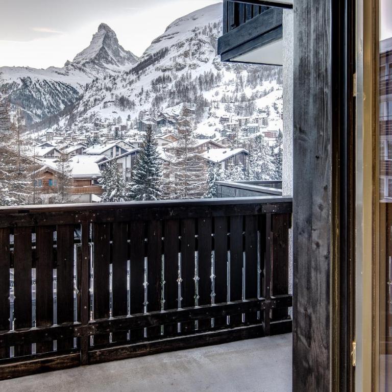 The Christiania Mountain & Spa Resort - Doppelzimmer mit Panoramablick auf das Matterhorn - 7