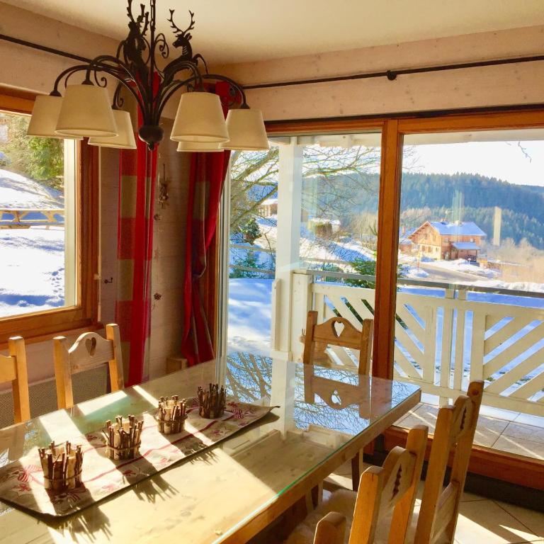 Chalet Le Flocon Bleu - Mauselaine avec vue sur le Lac de Gérardmer - Chalet 3 Chambres - 49