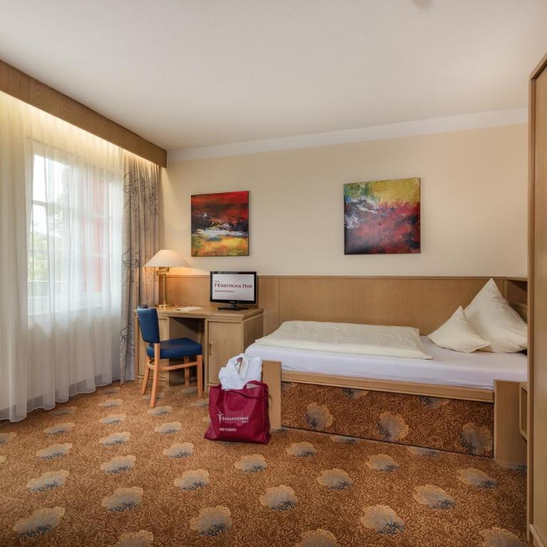 Johannesbad Hotel Füssinger Hof - Einzelzimmer mit Balkon - 5