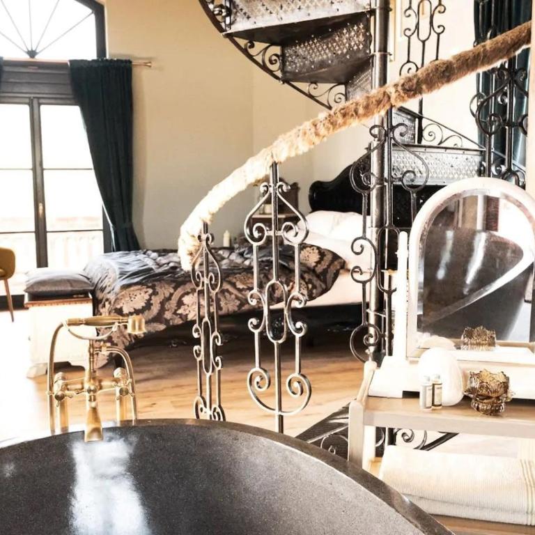 amberner Penthouse - Deluxe Suite mit Kingsize-Bett - 16