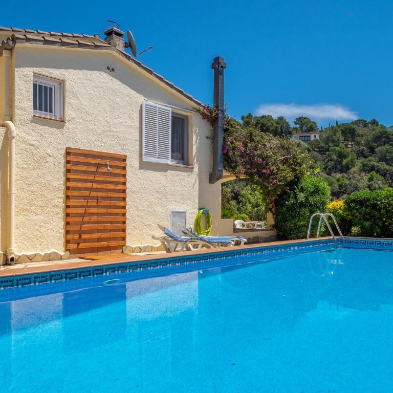 Villa con el parking 24 privado en la playa - Villa con piscina privada - 5