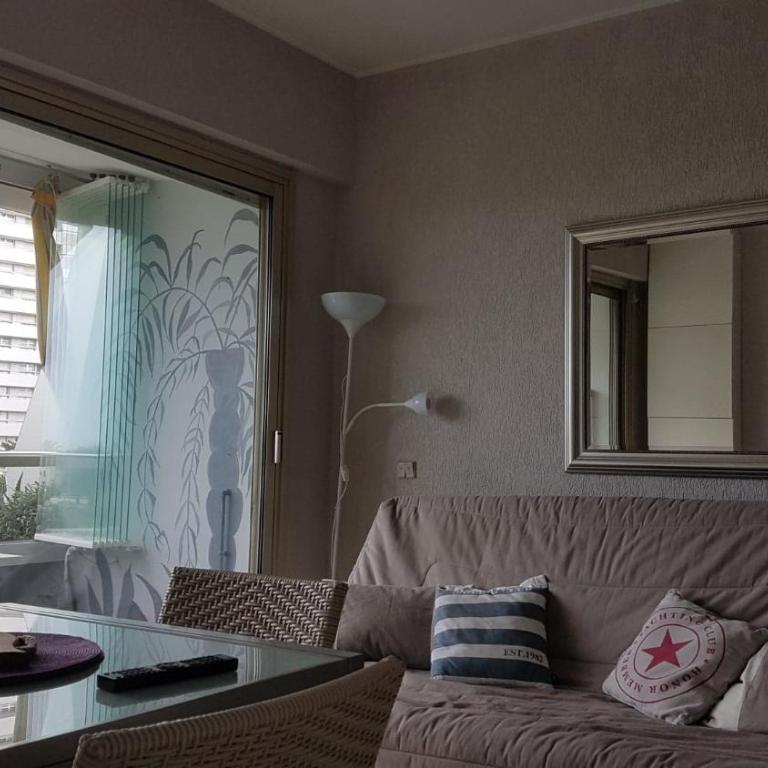 Lovely apartment in Marina Baie des Anges- Baronnet - Sew view, free parking spaces on site, restaurants, beach, supermarket - Apartamento de 1 dormitorio - 48