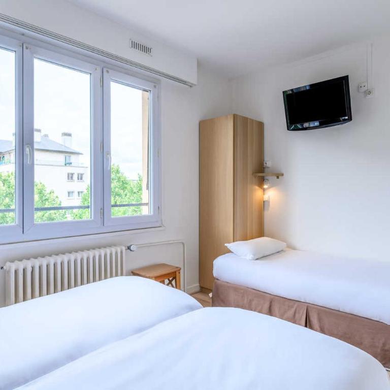Hôtel Rouen Alba - Chambre Triple Classique- 3 Lits Simples - 3