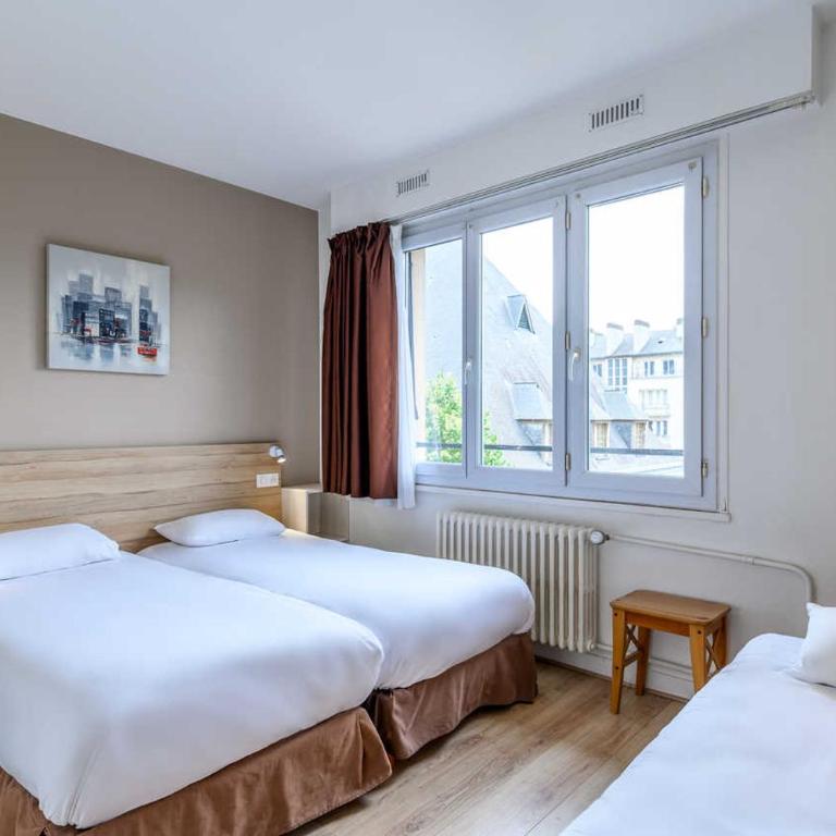 Hôtel Rouen Alba - Chambre Triple Classique- 3 Lits Simples - 1