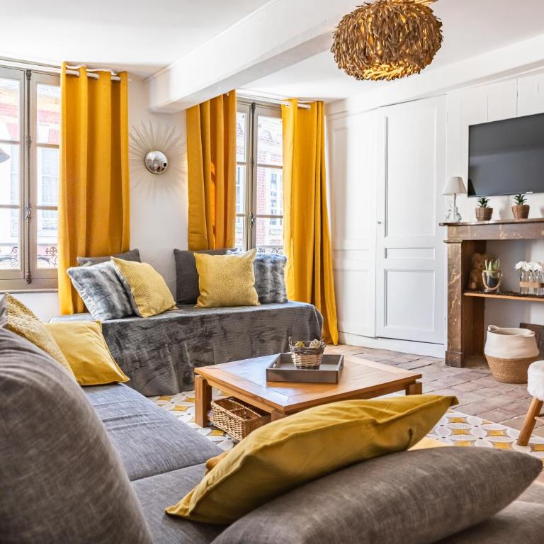 LE BALDAQUIN / Les Suites Romantiques Honfleur - Apartment - auf 2 Etagen - 1