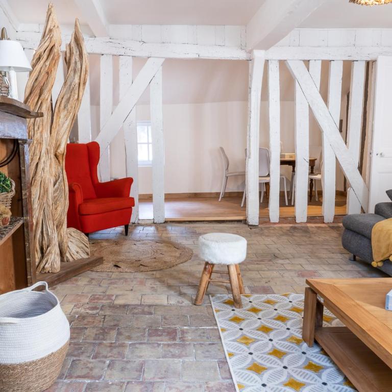LE BALDAQUIN / Les Suites Romantiques Honfleur - Apartment - auf 2 Etagen - 6