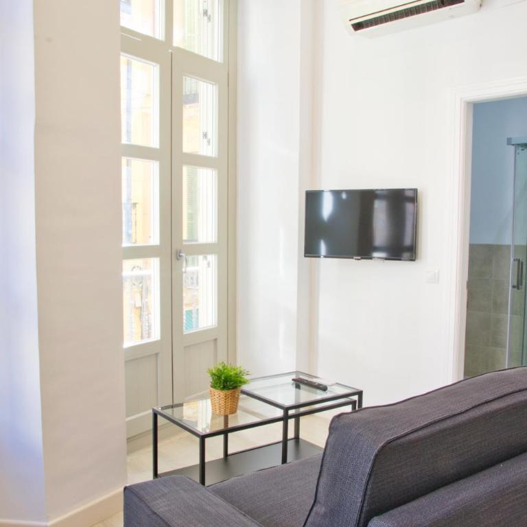MalagaUrbanRooms - Central Suites - Apartamento de 1 Dormitorio con balcón y vistas a la ciudad - 3