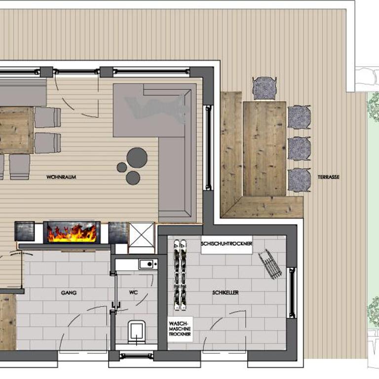 Chalets & Apartments Wachterhof - Deluxe Chalet mit 4 Schlafzimmern, Whirlpool und Sauna - 8
