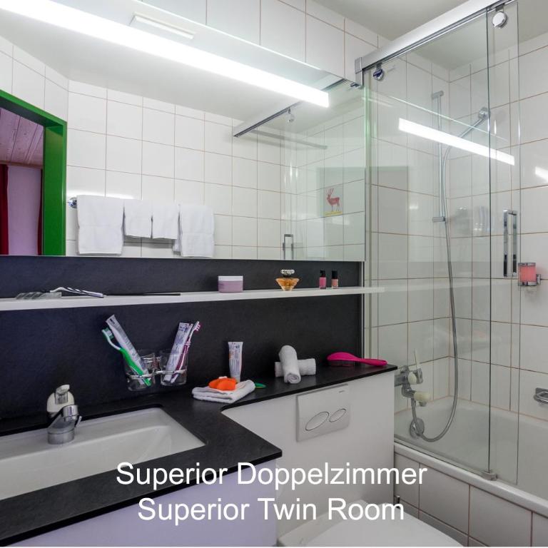 Hotel Hirschen - Grindelwald - Superior Doppelzimmer mit Balkon und Bergblick - 10
