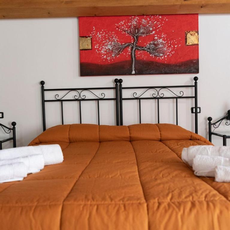 Agriturismo Tenuta Sparaceto - Camera Matrimoniale/Doppia con Letti Singoli con Bagno Privato - 1