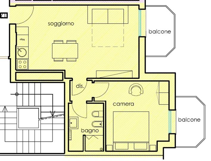 Wally Residence - Appartamento con 1 Camera da Letto - 3