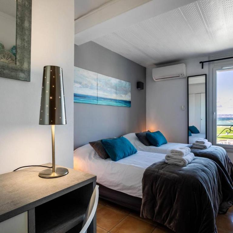 Hôtel Le Mistral - Chambre Lits Jumeaux Standard - Vue sur Mer - 4