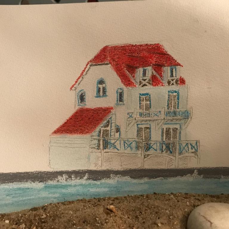 Villa Trémail - La plage au pied de votre chambre - Chambre Double Deluxe - Vue sur Mer - 1