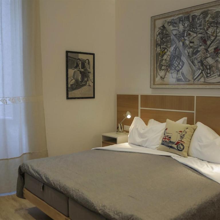 Roma Vespahouse - Camera Matrimoniale con Bagno Privato - 11