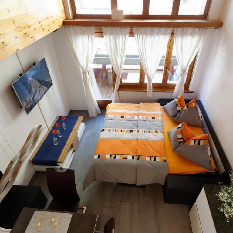Appartement au centre de Zermatt (4-8 personnes) - Apartment mit 2 Schlafzimmern - 4