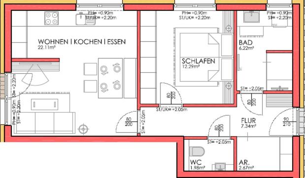 Ferienwohnung Treichl - Appartement 1 Chambre - 5