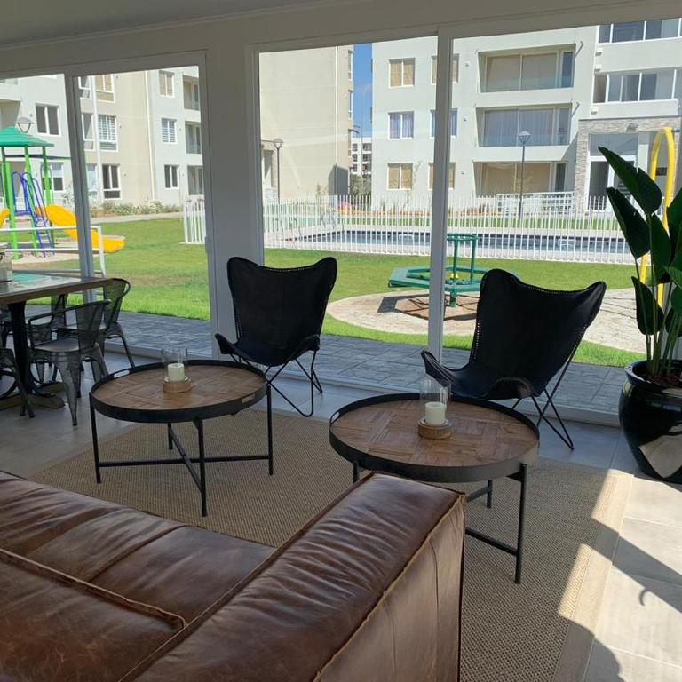 Departamento La Serena, Equipado - Two-Bedroom Apartment with Balcony - 34