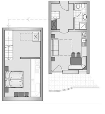 Apparthotel Sellaronda - Monolocale su 2 Livelli (5 Adulti) - 2