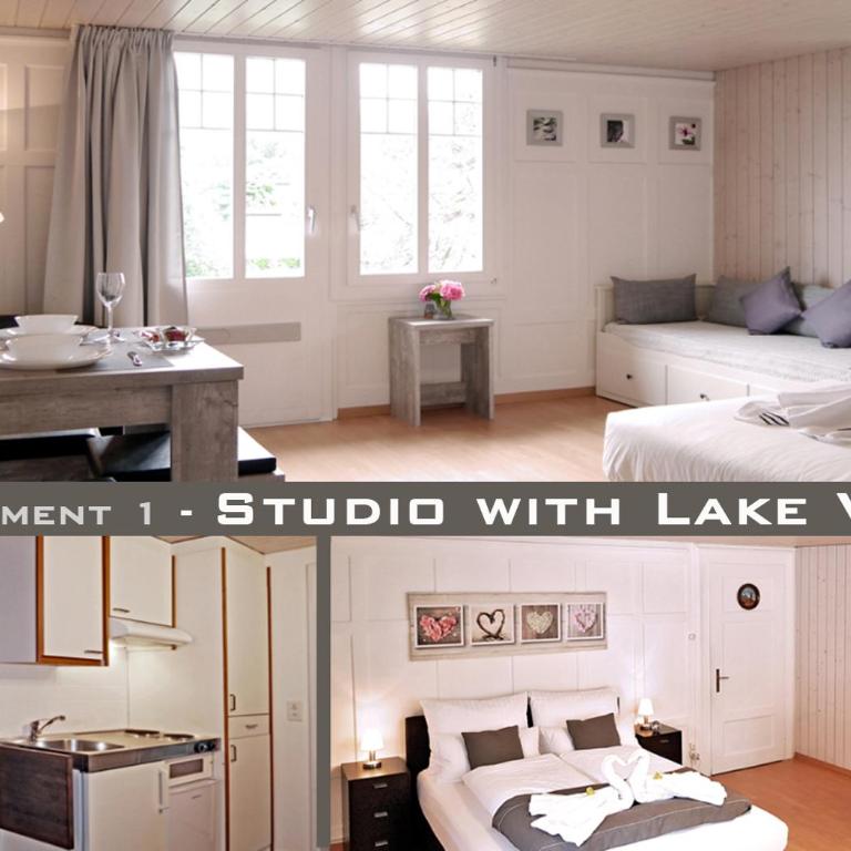 Chalet Maria Interlaken - Studio avec Vue sur Lac - 11