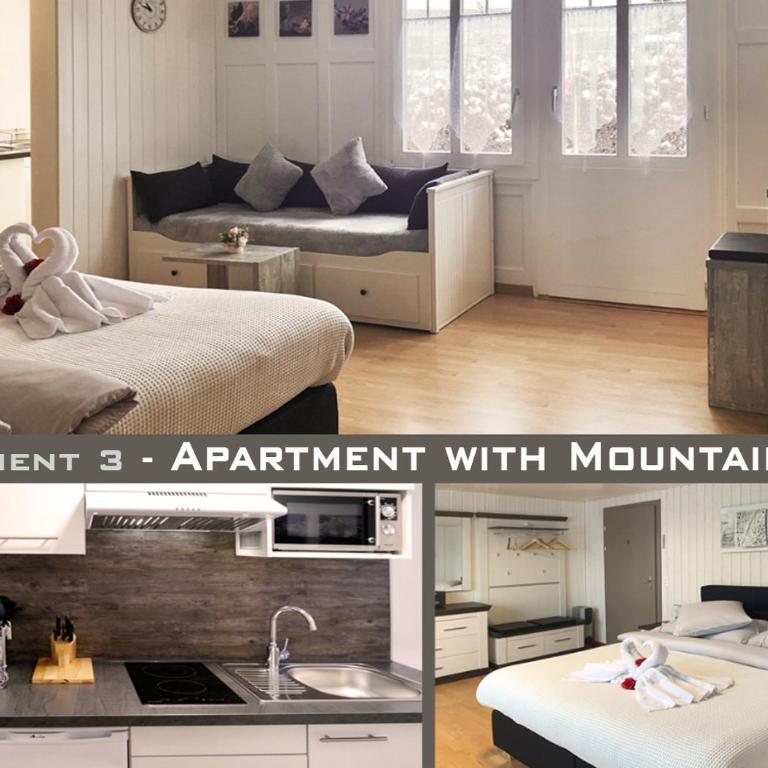 Chalet Maria Interlaken - Appartement avec Vue sur la Montagne - 6
