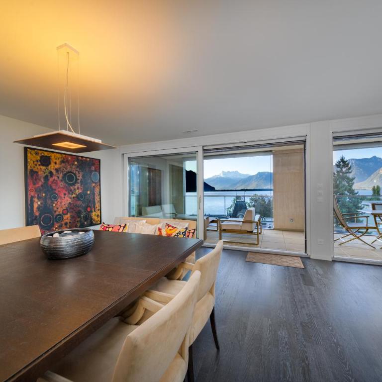 Luxury Apartment Lake View & Center of Montreux by GuestLee - Apartment mit 4 Schlafzimmern - 5