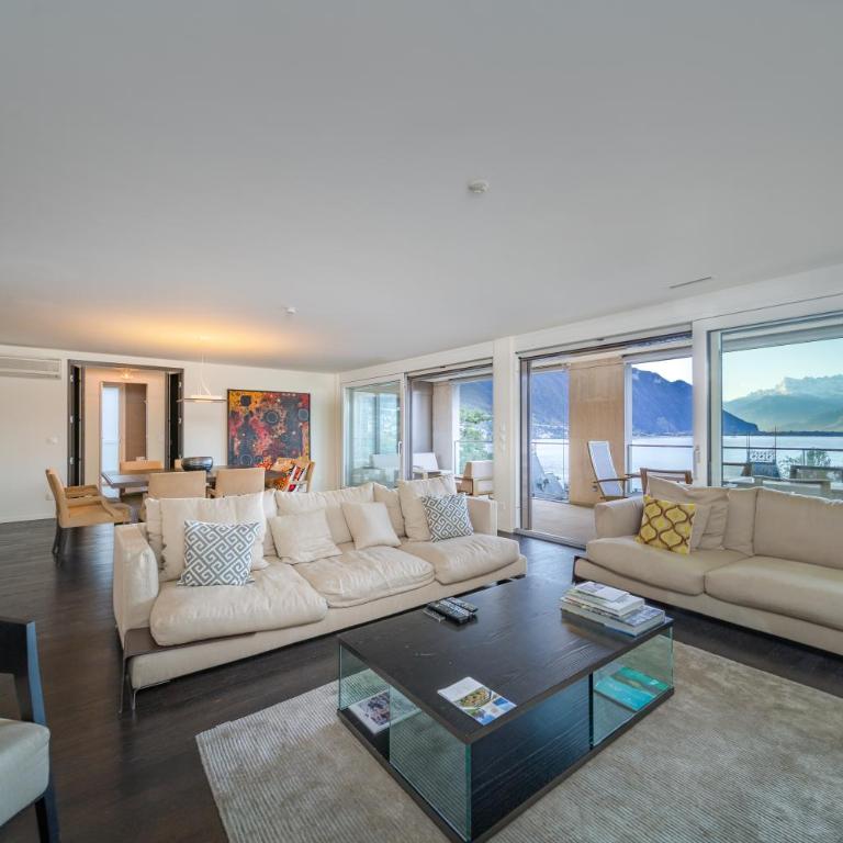Luxury Apartment Lake View & Center of Montreux by GuestLee - Apartment mit 4 Schlafzimmern - 1