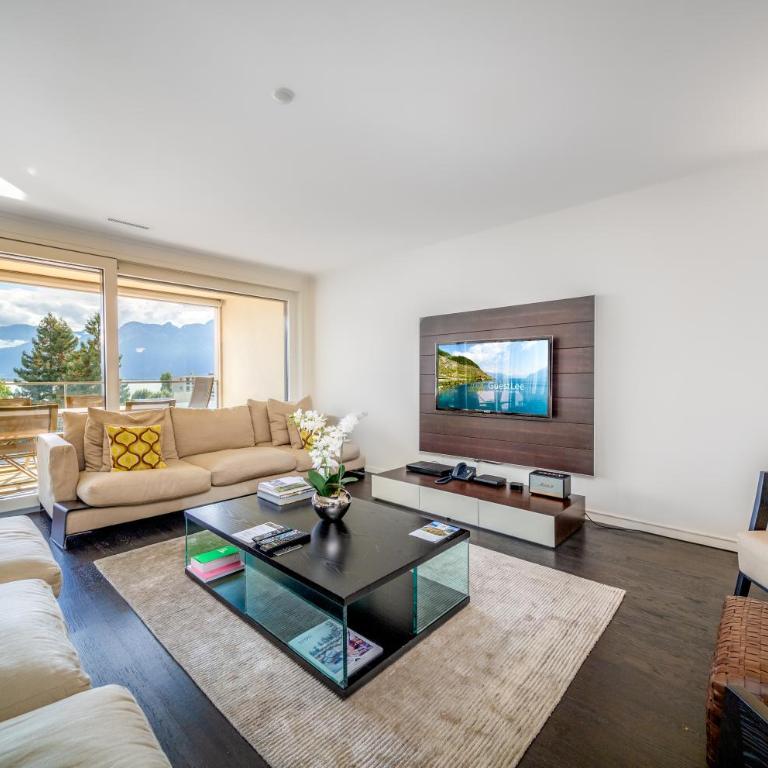 Luxury Apartment Lake View & Center of Montreux by GuestLee - Apartment mit 4 Schlafzimmern - 6