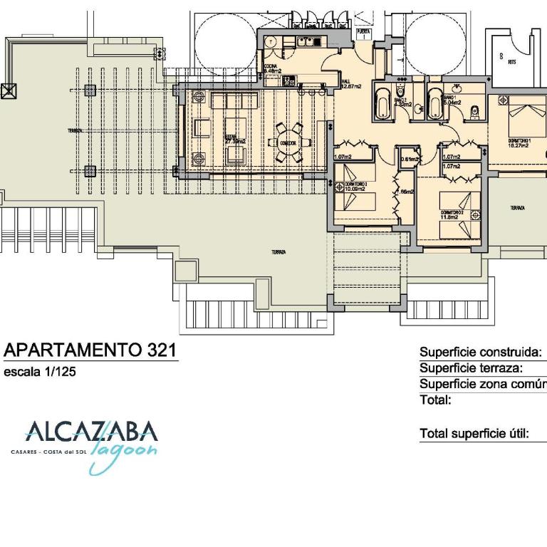 AL-321 Penthouse 3 bedrooms Alcazaba Lagoon - Apartamento de 3 dormitorios - 56