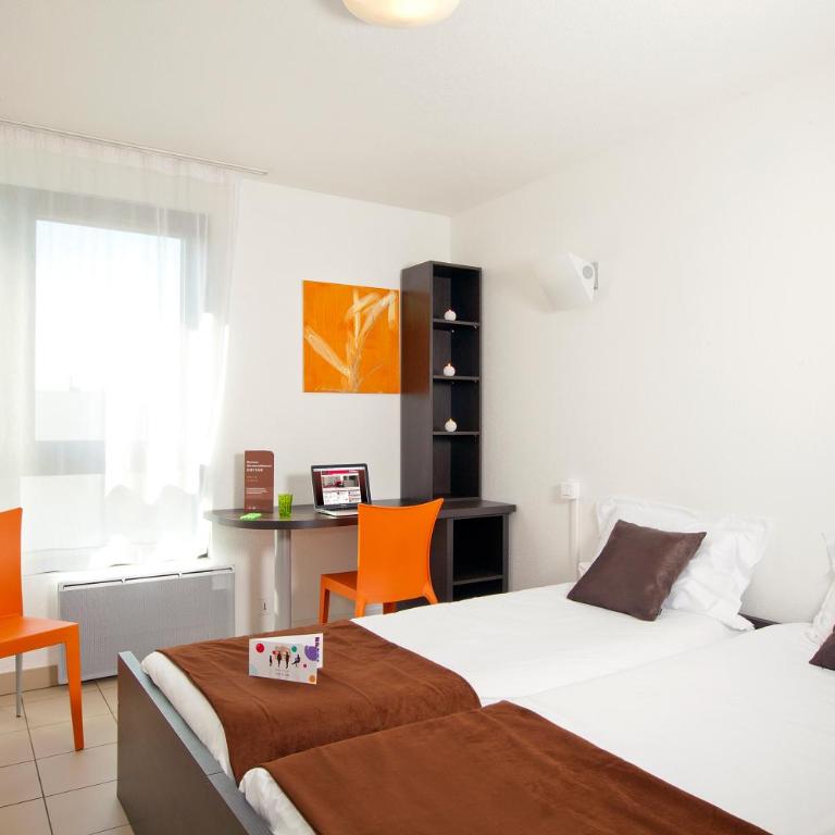 Cerise Strasbourg Appart Hotel - Studio avec Lits Jumeaux - 3