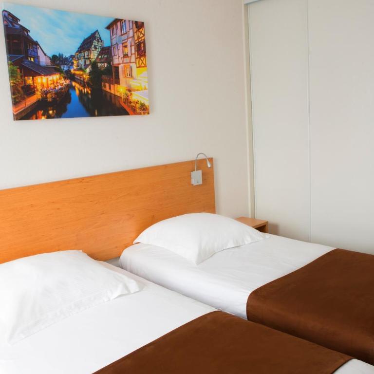 Cerise Strasbourg Appart Hotel - Studio avec Lits Jumeaux - 6