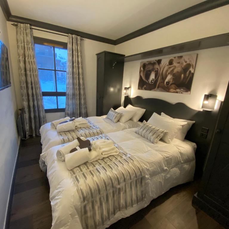 ARC 1950 - APPT 2 CHAMBRES/ 1 COIN NUIT LUXUEUX- SKI AUX PIEDS - Apartment mit Terrasse - 22