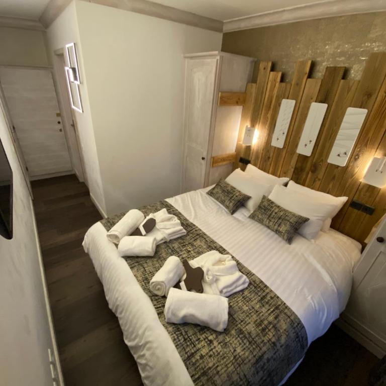 ARC 1950 - APPT 2 CHAMBRES/ 1 COIN NUIT LUXUEUX- SKI AUX PIEDS - Apartment mit Terrasse - 17