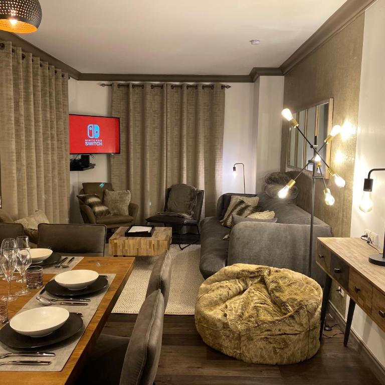 ARC 1950 - APPT 2 CHAMBRES/ 1 COIN NUIT LUXUEUX- SKI AUX PIEDS - Apartment mit Terrasse - 12