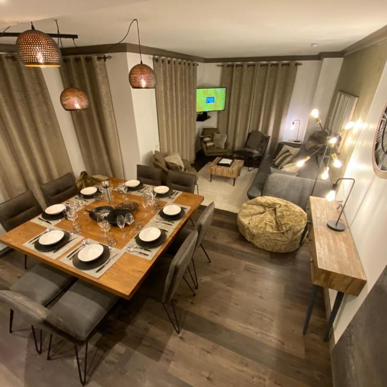 ARC 1950 - APPT 2 CHAMBRES/ 1 COIN NUIT LUXUEUX- SKI AUX PIEDS - Apartment mit Terrasse - 9