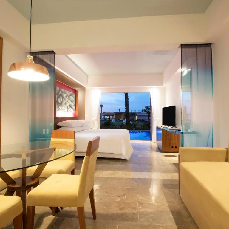 Krystal Grand Los Cabos - All Inclusive - Junior Suite mit Kingsize-Bett, direktem Poolzugang und Gartenblick - 3