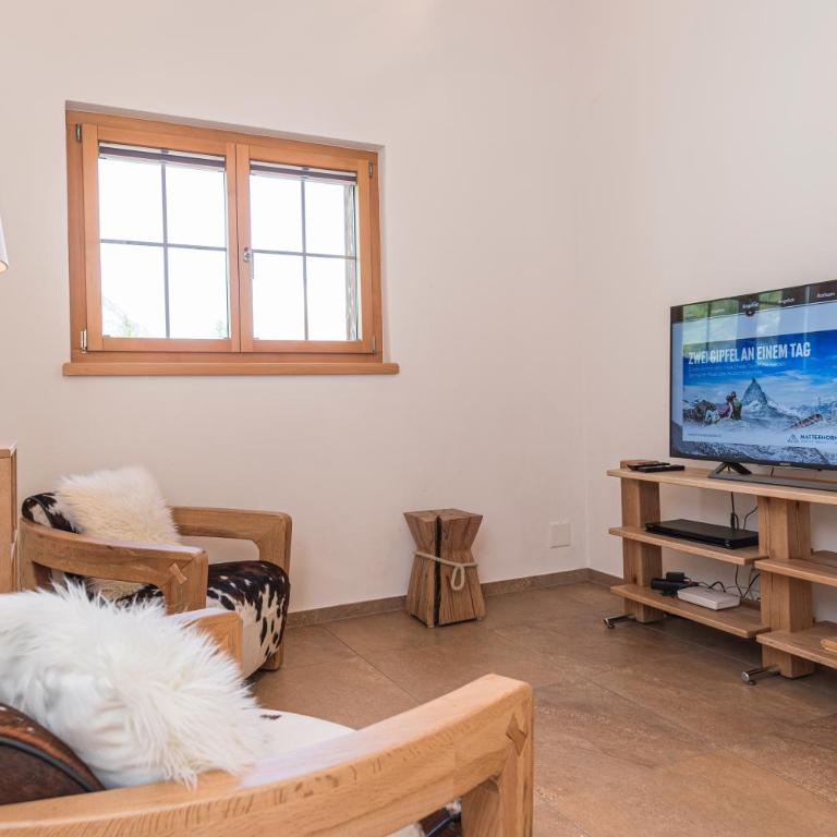 Chalet Monte Cristo - Apartamento dúplex de 4 dormitorios con vistas al Matterhorn - 11
